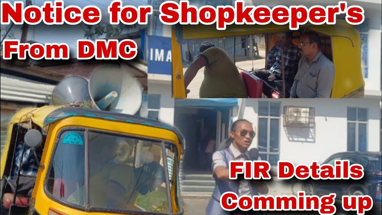 Update on DMC notice to all the shopkeepers || Comming up CPP FIR Details 
