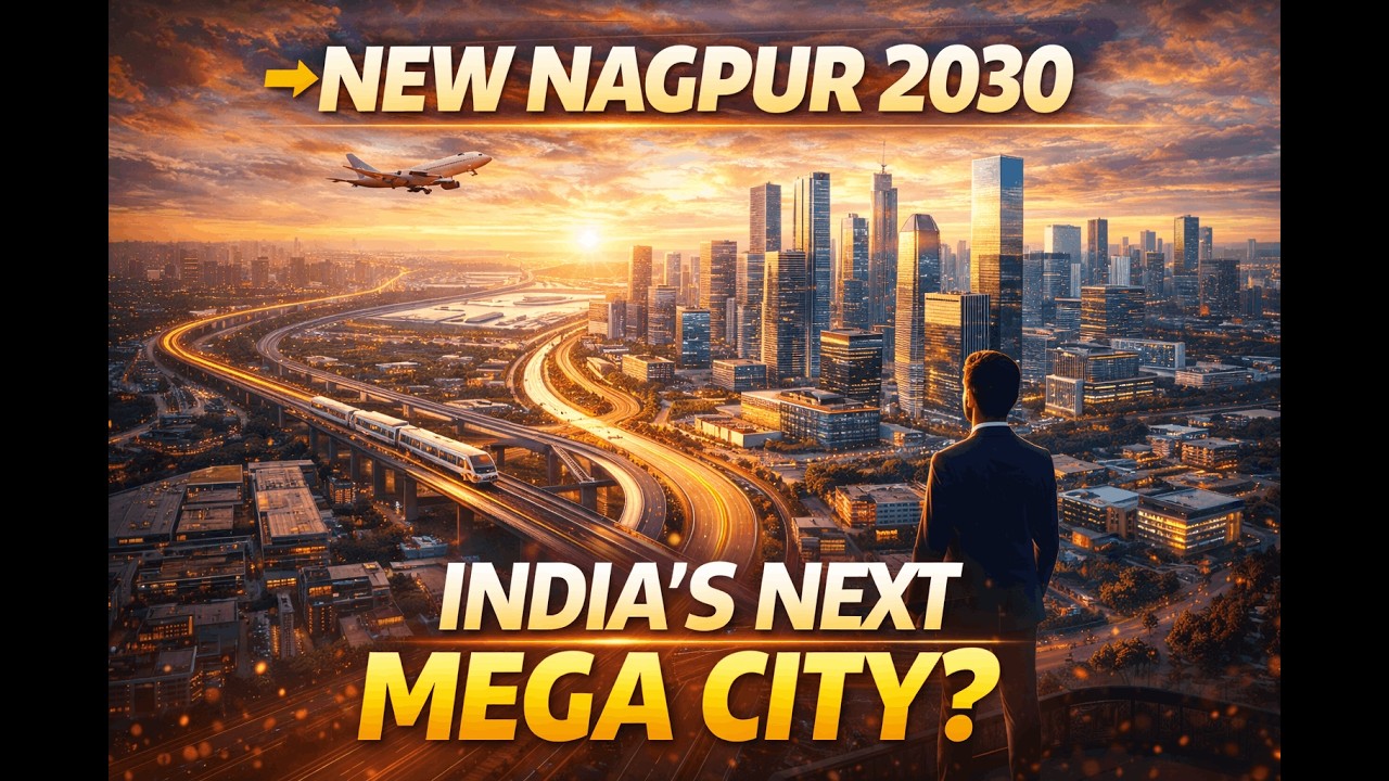 New Nagpur City: India’s Next Mumbai? ₹3,000 Cr Mega Plan, Global Airport & 5 Lakh Jobs Vision