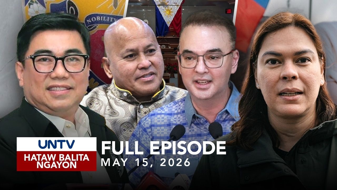 UNTV: Hataw Balita Ngayon | May 15, 2026