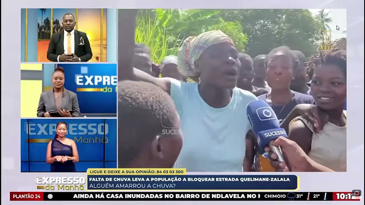 TELESPECTADOR EXPLICA COMO É QUE SE AMARRA CHUVA