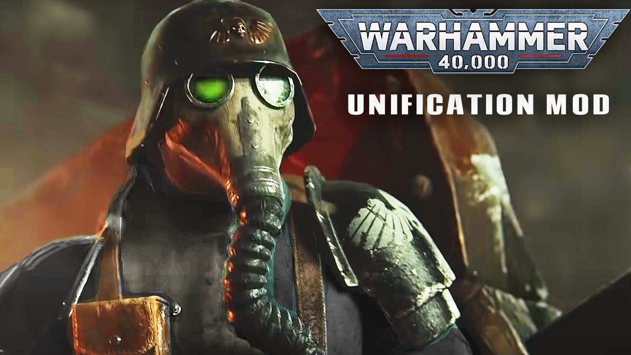 UNIFICATION MOD 2023 - Death Korps of Krieg vs Necrons | Warhammer 40k: Dawn of War: Soulstorm