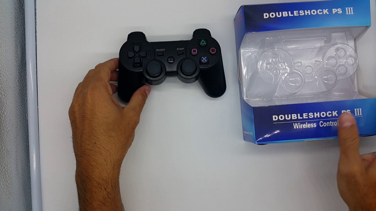 Unboxing do Controle P/ Ps3 Wireless Sem Fio PRETO YDTech