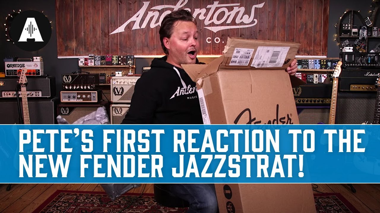 Unboxing The Fender Parallel Universe II Jazz Strat! - Two Incredible Guitars In One...