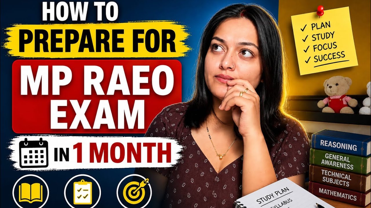 How to prepare for MP RAEO Exam in 1 month!!