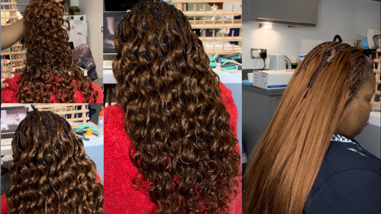 Curly Pick and Drop Braids | Detailed Step-by-Step Braiding Tutorial