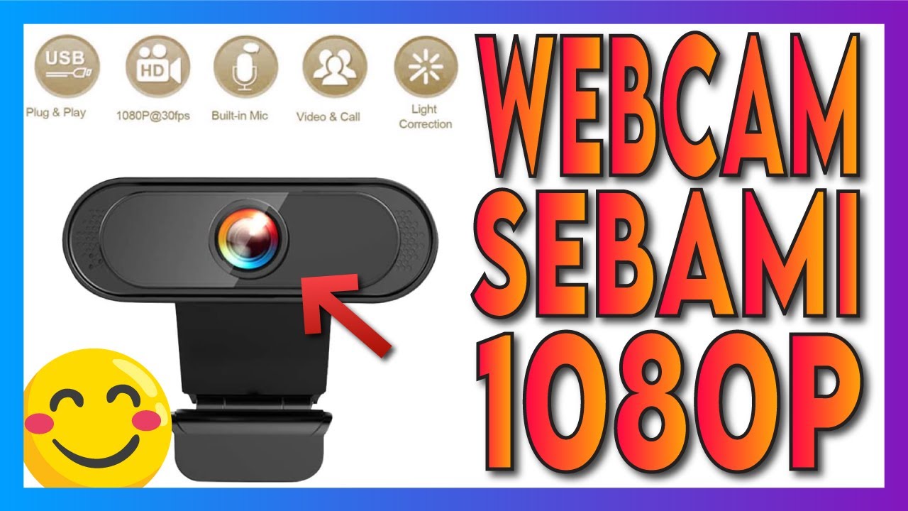 🚀 Sebami C&aacute;mara Web 1080P, Webcam con Micr&oacute;fono para PC Full HD para Streaming y Clases Online