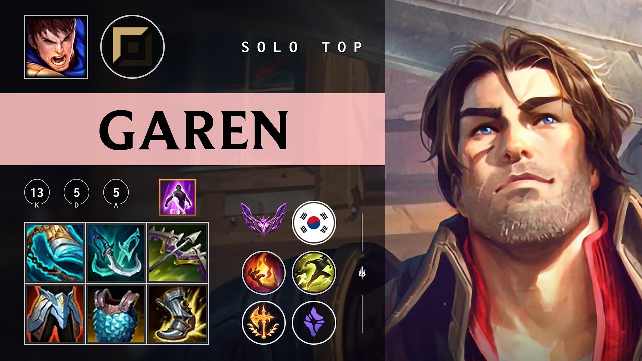 Garen Top vs Aatrox - KR Master Patch 26.04