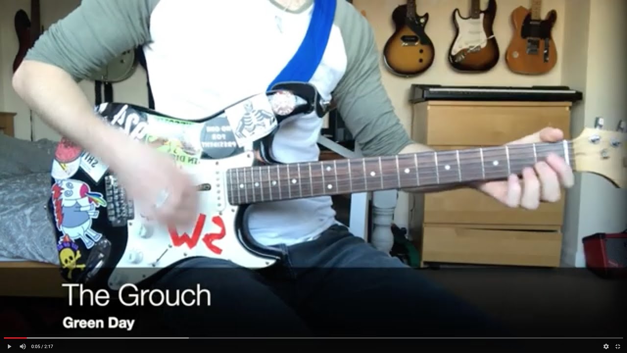 The Grouch - Green Day (Guitar Cover)
