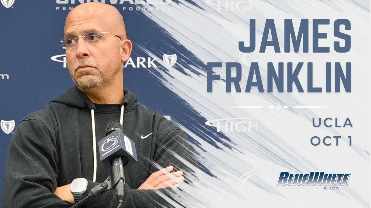 Penn State Head Coach James Franklin Discusses Next Steps After Tony Rojas Injury