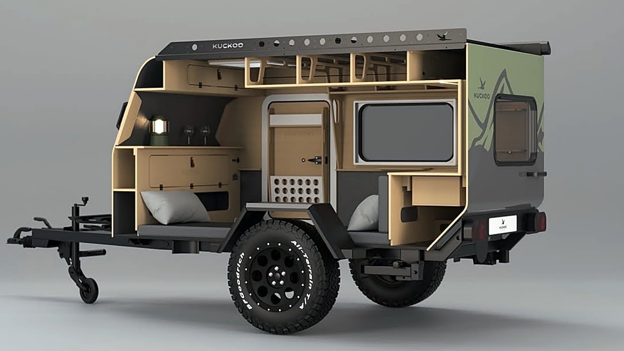 Cuckoo Bruno: The Compact Squaredrop Trailer with Big Benefits for Adventurers