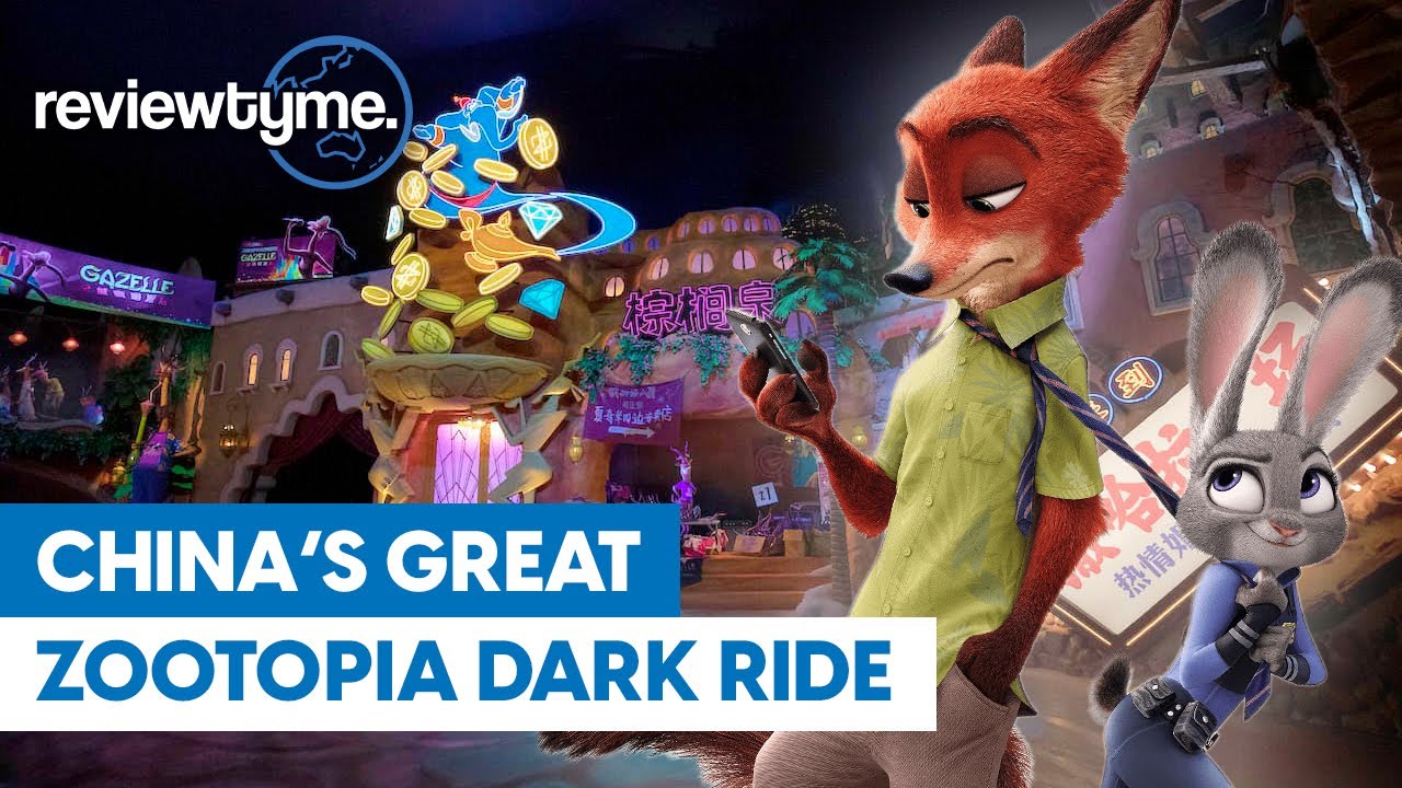 Shanghai Disneyland's Incredible Zootopia Ride