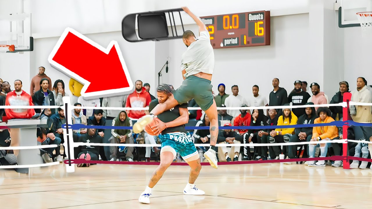 This 1v1 Turned Into A WWE TLC Match..