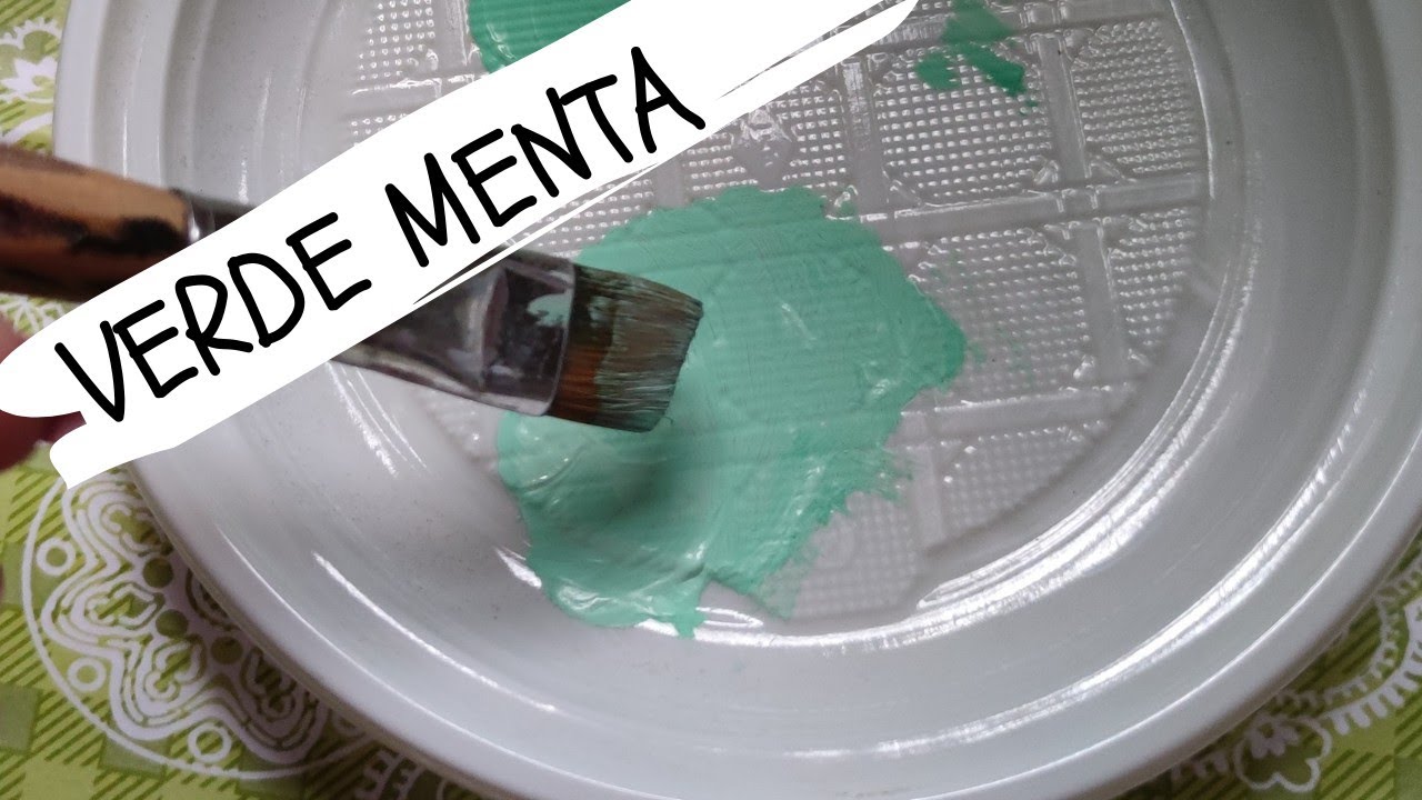 Come fare il VERDE MENTA