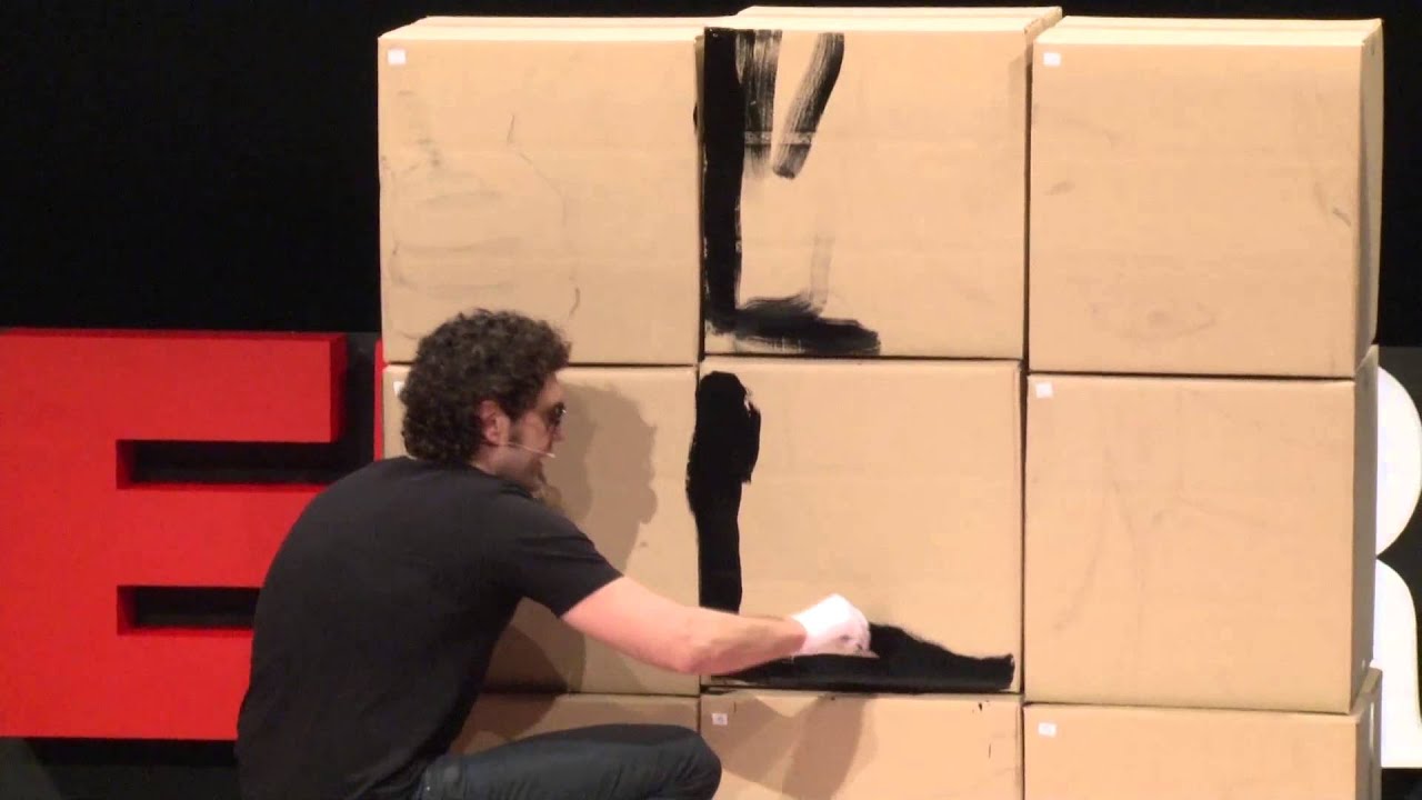 El juego como terapia: Mónica Esteban y El Hombre de Negro at TEDxRetiro