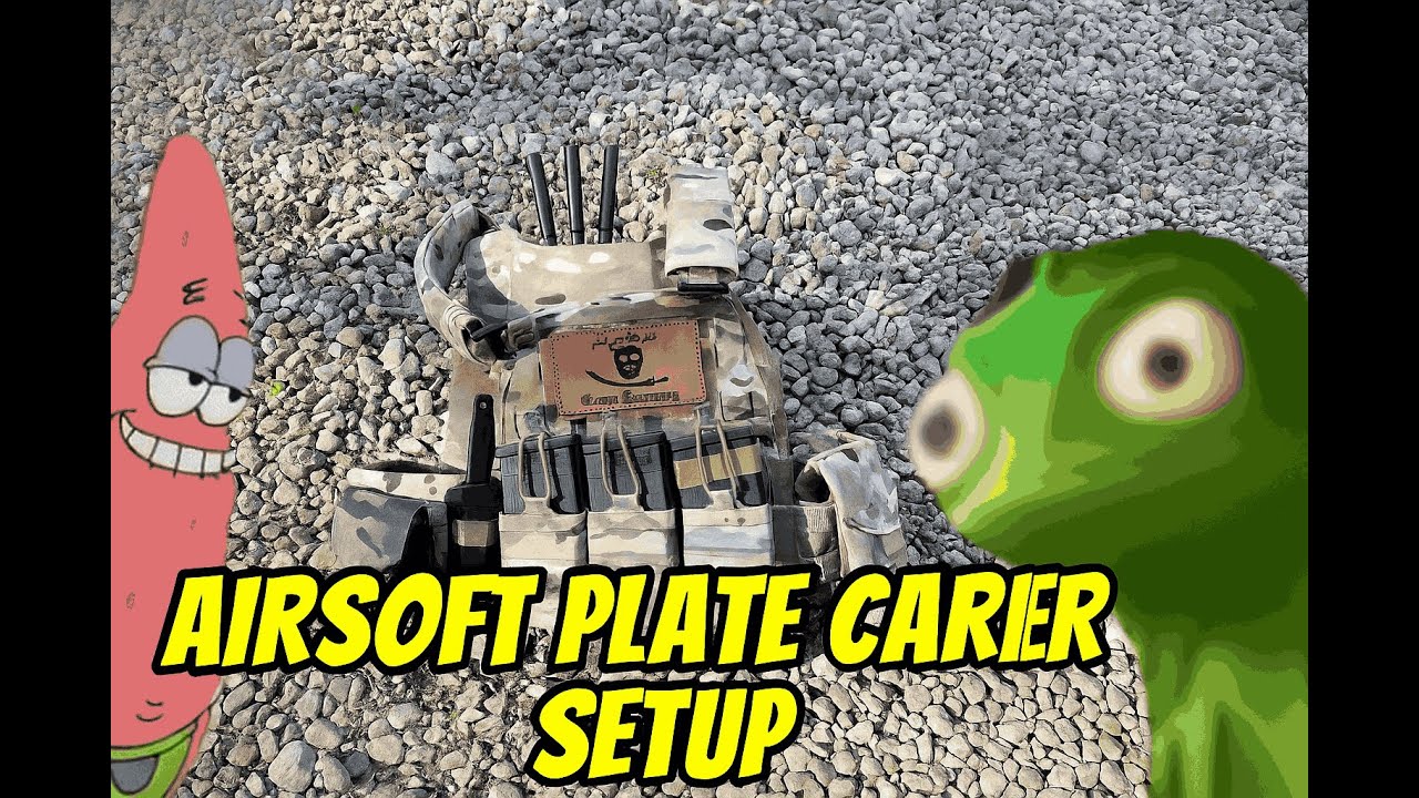 AIRSOFT PLATE CARRIER LOADOUT! FCPC in Multicam! BUDGET SETUP!