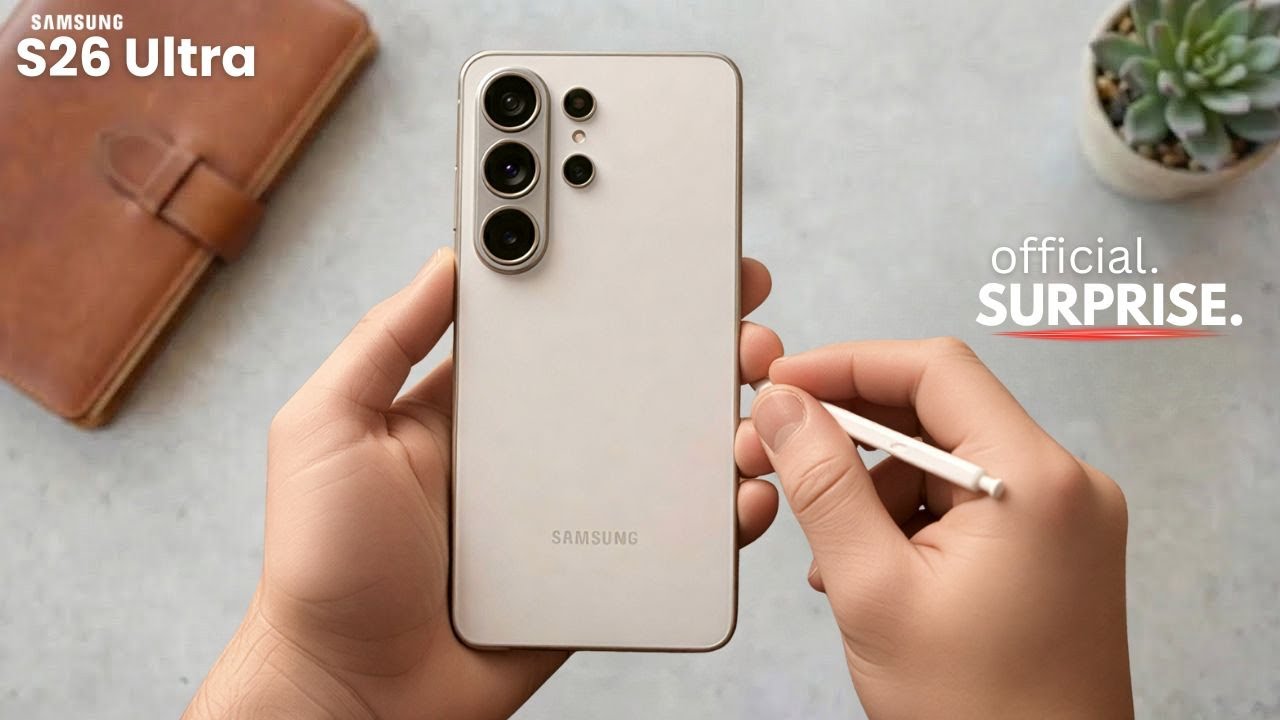 Samsung Galaxy S26 Ultra - IT'S OFFICIALLY SURPRISE!