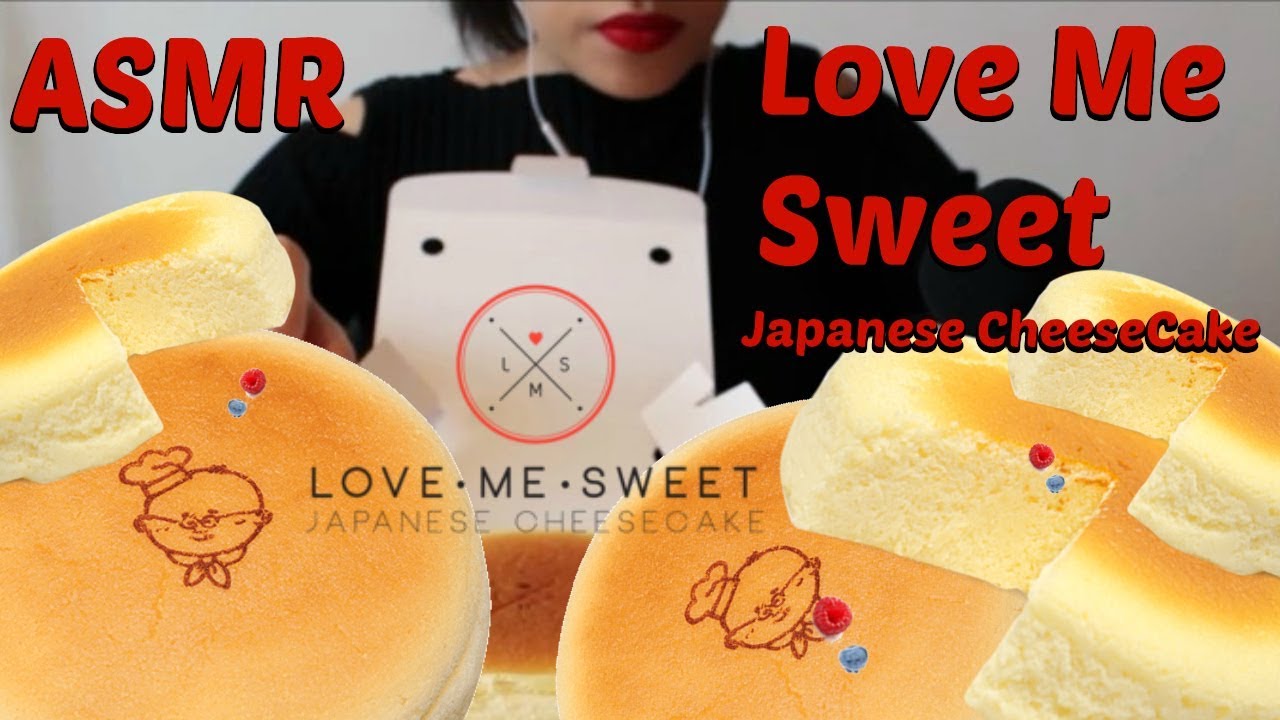 ASMR Love Me Sweet Japanese Cheesecake 먹방 Mukbang | Soft Eating Sounds | Chewy Sounds