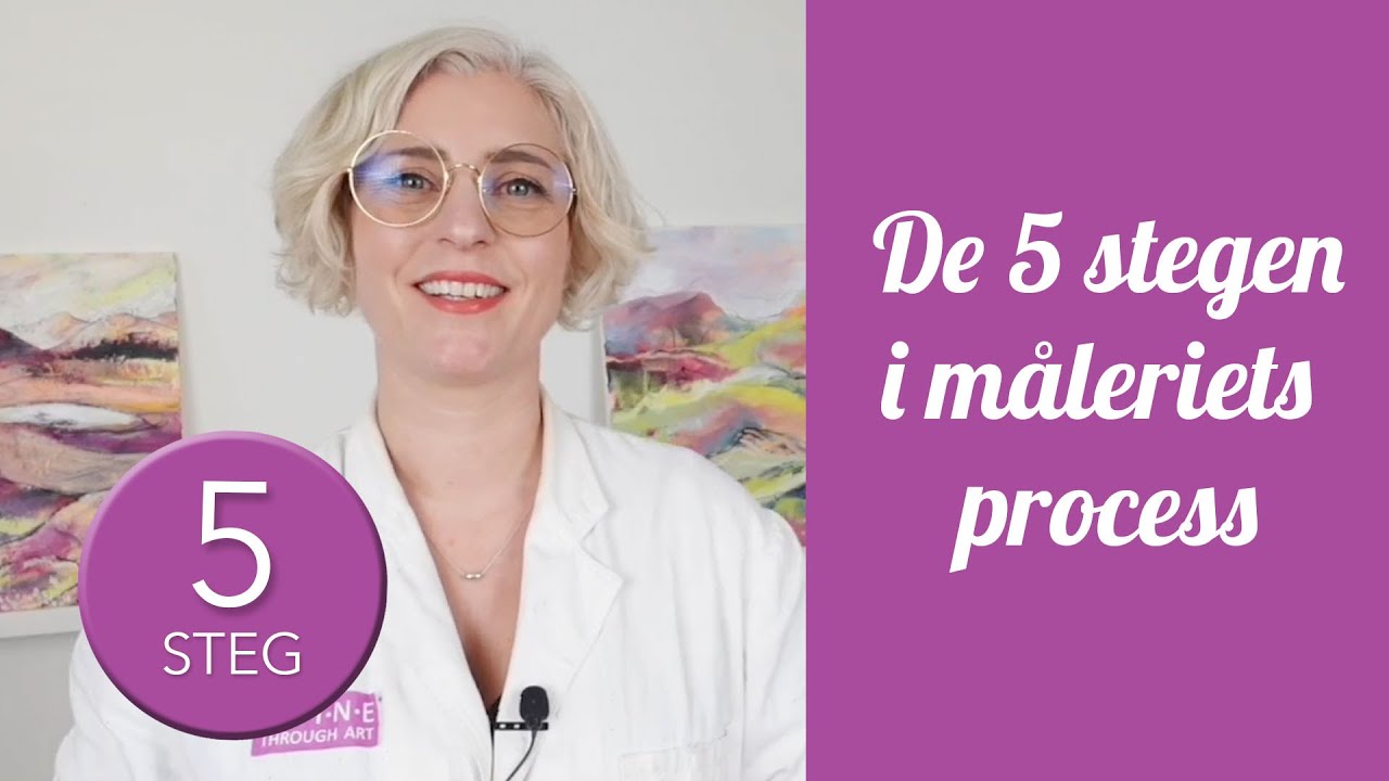 Nr 153: De fem stegen i måleriets process