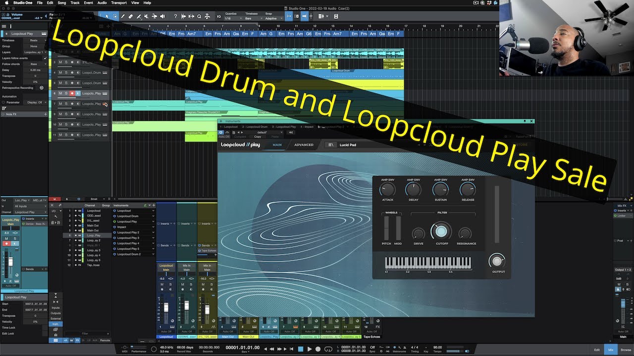 Loopcloud play and Loopcloud drum 50% off