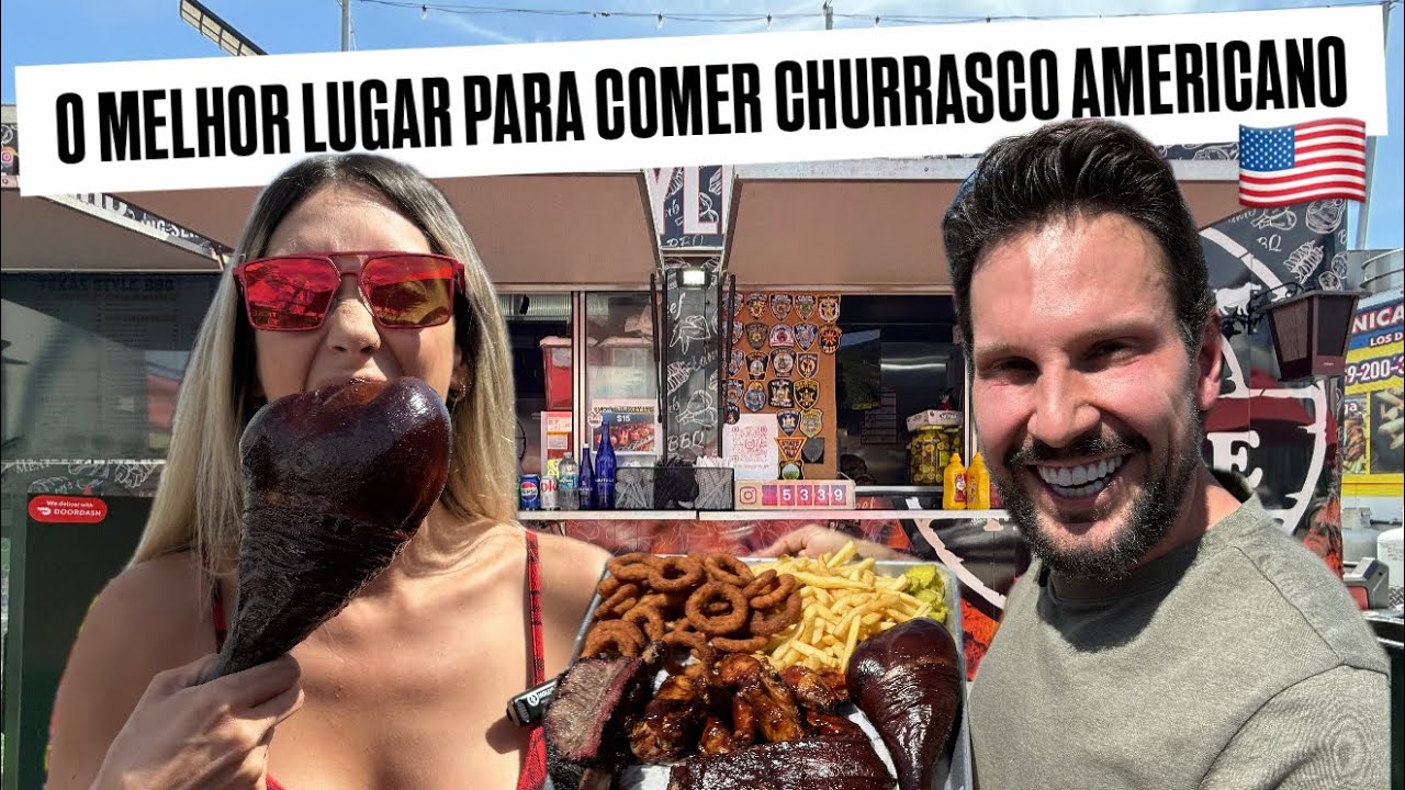 Provamos o MAIOR Churrasco Americano em Orlando e Foi INSANO!