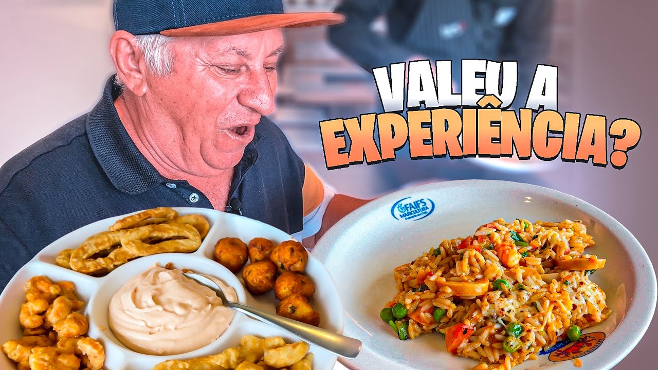 ALMOÇAMOS FRUTOS DO MAR NA BEIRA DA PRAIA, QUANTO CUSTOU ESSE ROLE ?
