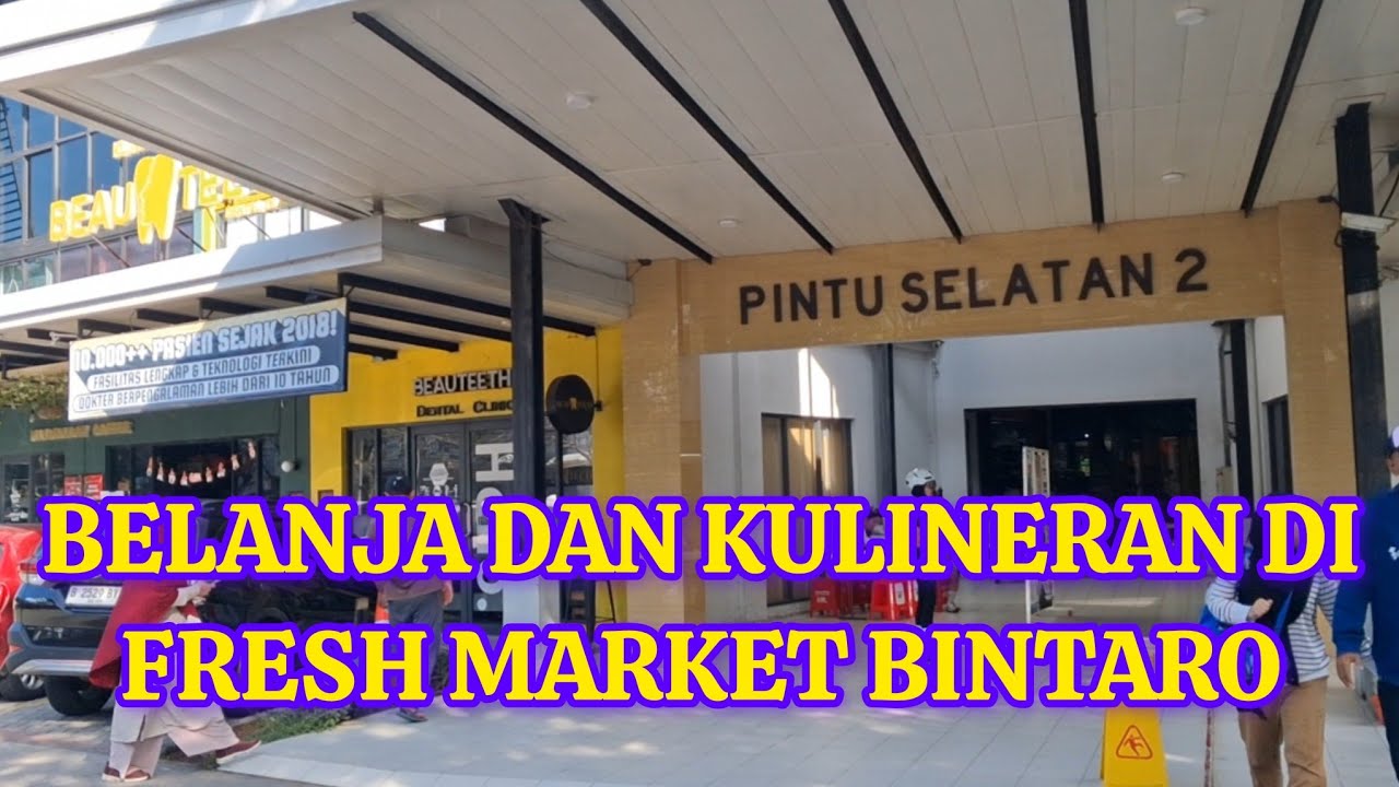 🛒 BELANJA & KULINERAN DI FRESH MARKET BINTARO! | Hidden Gems & Jajanan Enak 🍜