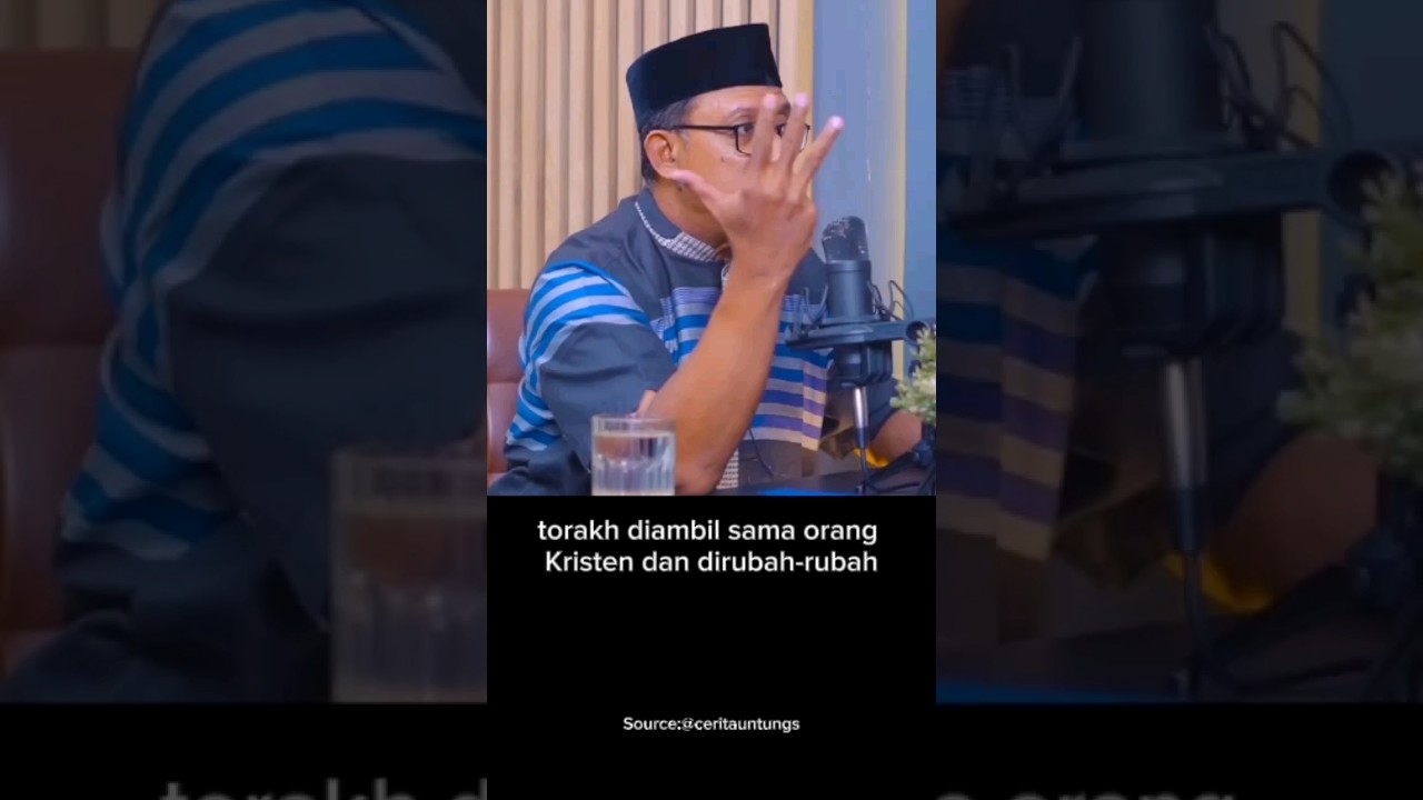 Dalang Pembantaian Kaum yahudi #ustadzkainama #eliamyron #podcast #viral #shorts