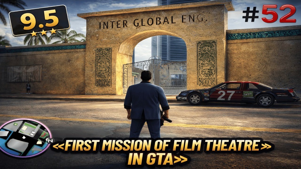 GTA Vice City 🎬 Film Studio First Mission | Inter Global Film Studio #52
