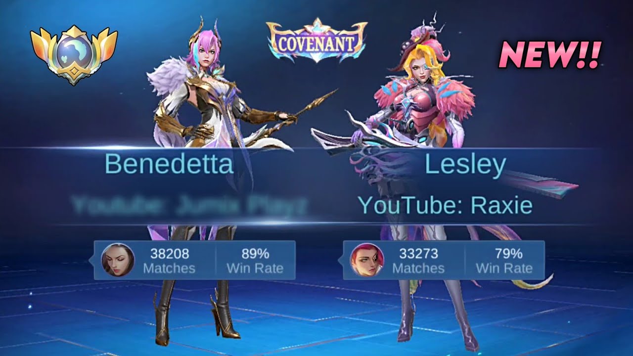 NEW COVENANT LESLEY & BENEDETTA IN RANK GAME!!😈🔥 (deadliest duo ever!!💀)