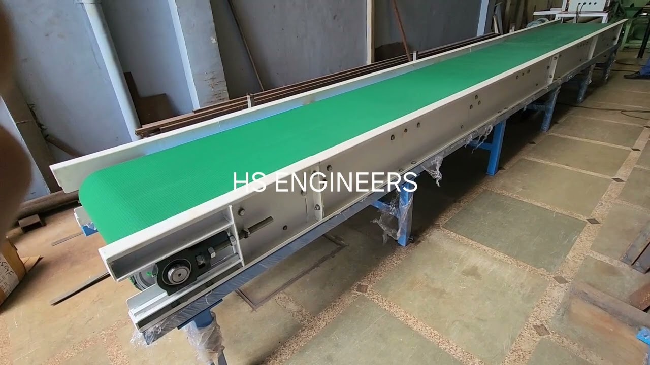 Flat Belt Conveyor- HS ENGINEERS