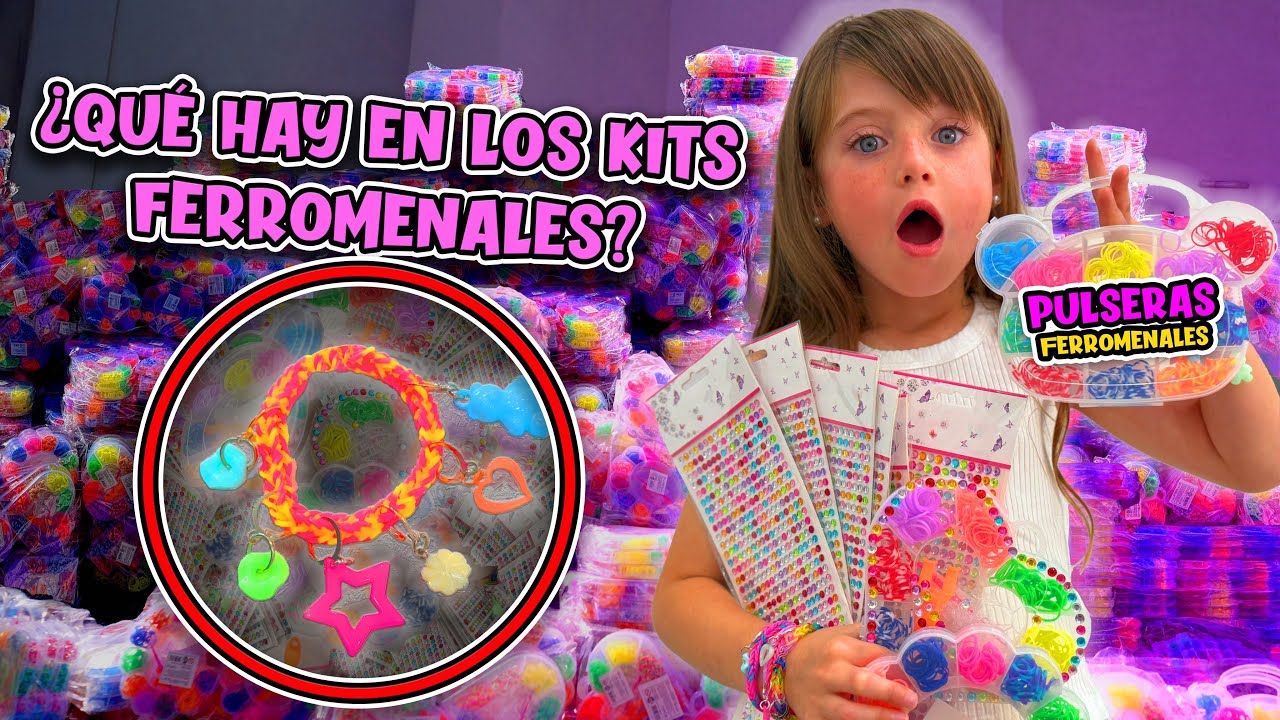 ESTO TRAE EL KIT DE PULSERAS FERROMENALES