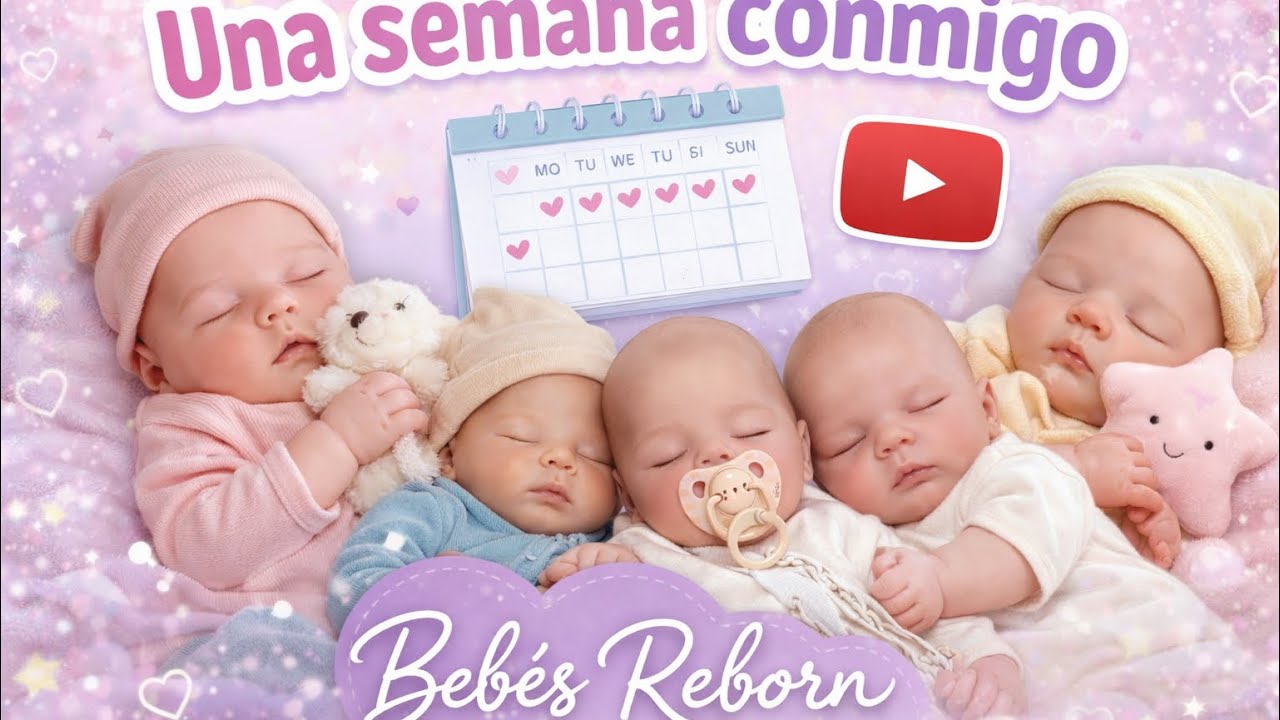 Una semana conmigo y con mis bebés reborn !