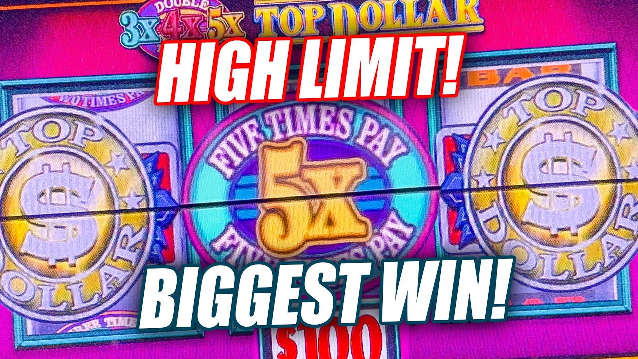 TOP DOLLAR HIGH LIMIT $200 PER SPIN ★ MASSIVE JACKPOT WIN ON YOUTUBE! ➜ CHANGE HOW I PLAY