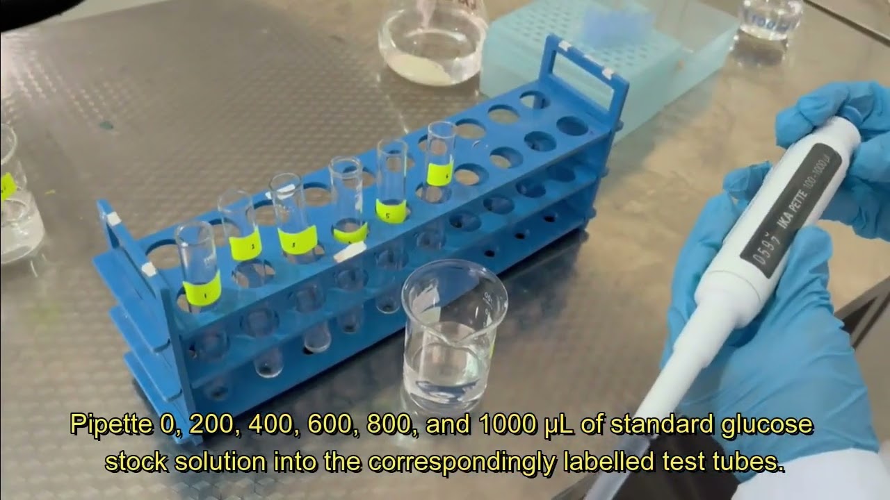 Laboratory Practical: Determination of Total Sugar Content using the Phenol-Sulphuric Method