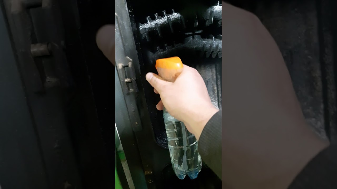 Очистка твердотопливного котла от нагара ч.1