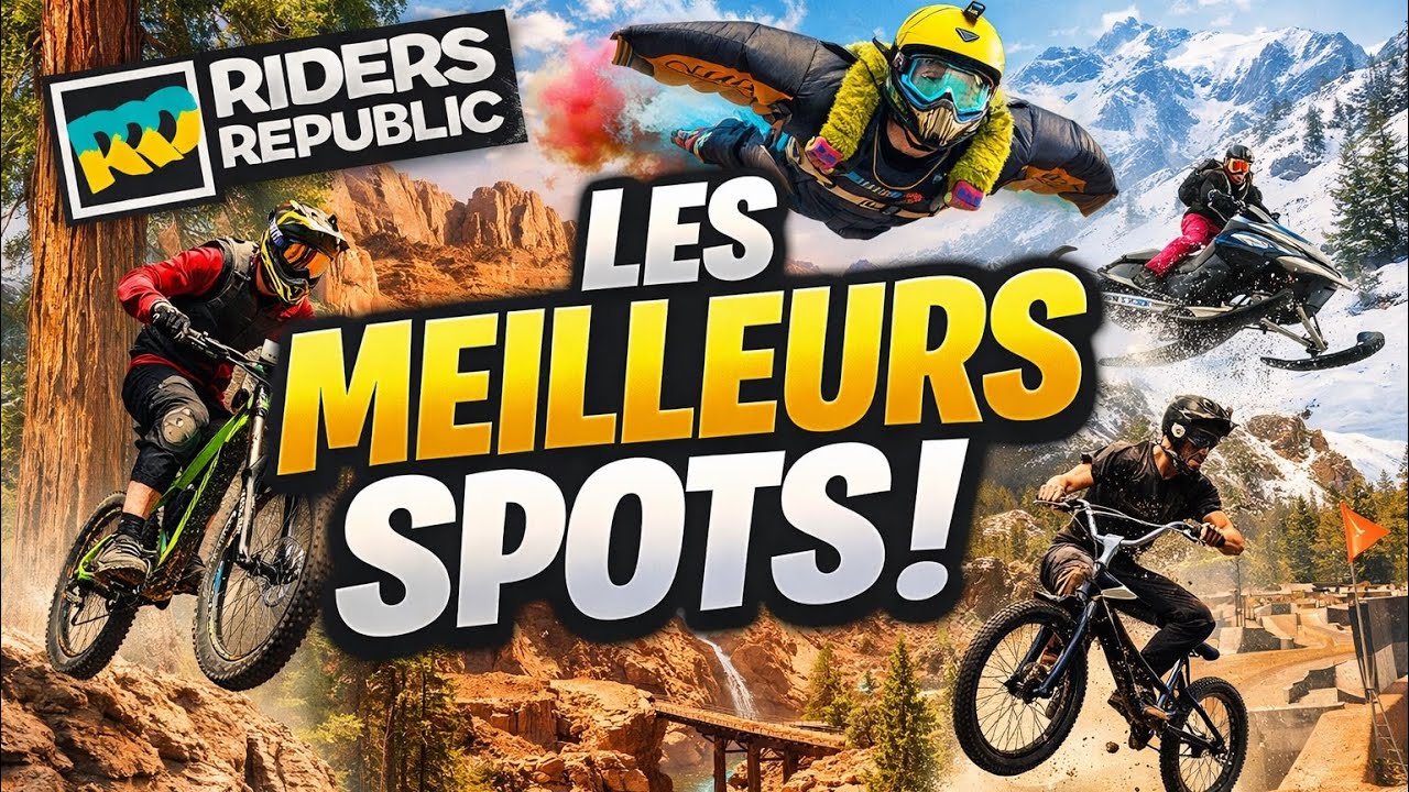Les meilleurs spot Sur Riders Republic dans Tout Les sports