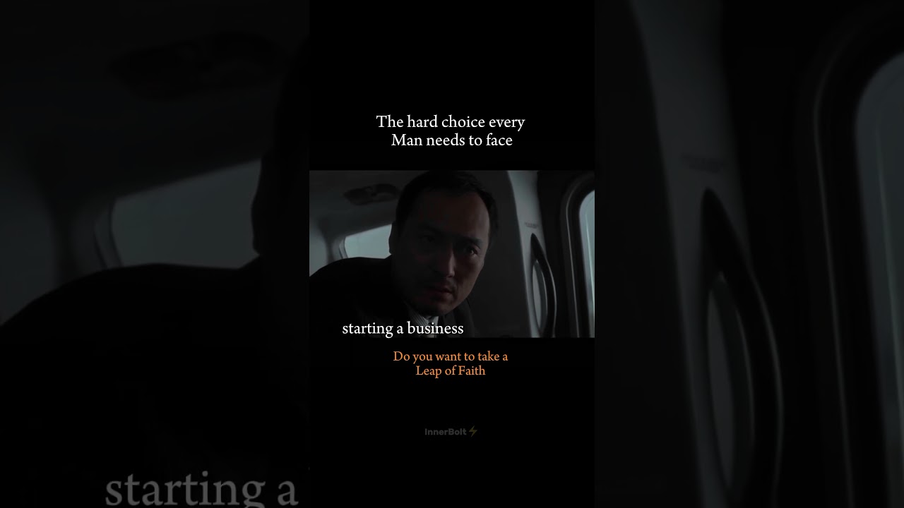 Take the leap or live with regret | inception #motivation #innerbolt #entrepreneur