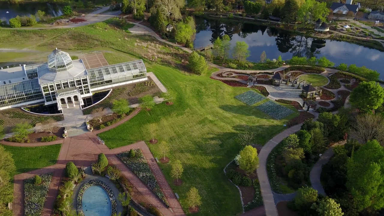 Lewis Ginter Botanical Garden - Aerial Tour
