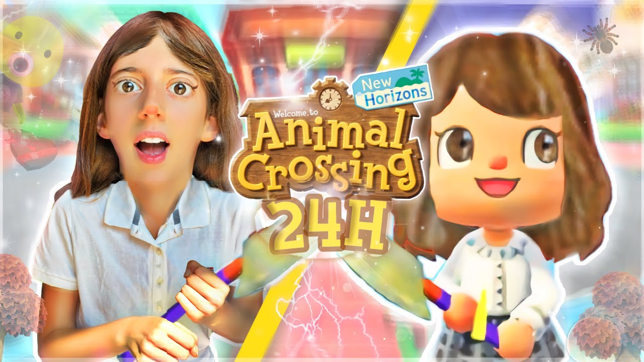 VIVRE 24 H COMME DANS ANIMAL CROSSING NEW HORIZONS !