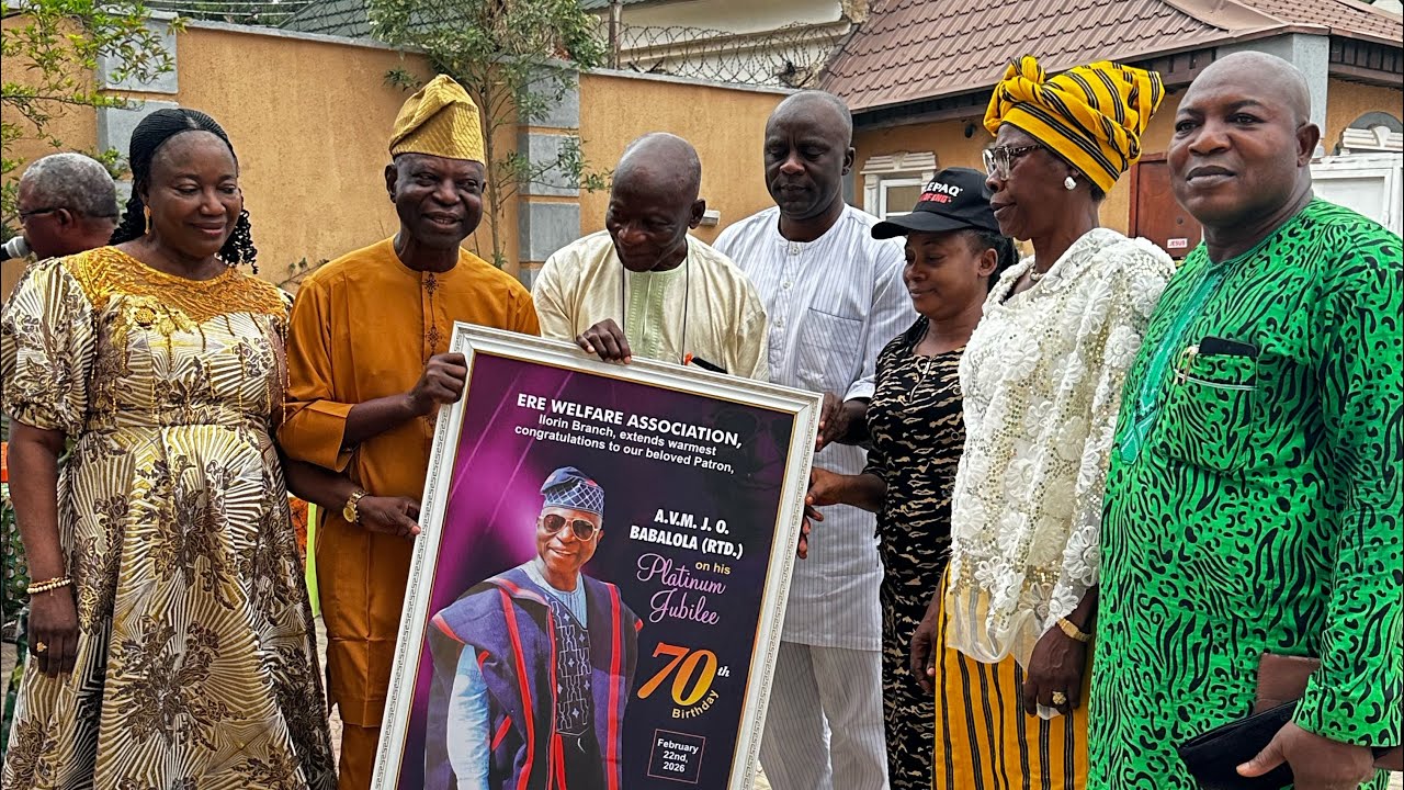 AVM JO BABALOLA (rtd) 70th Birthday Party