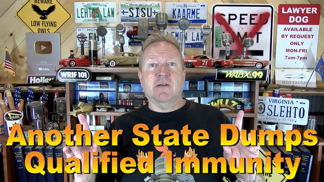 Another State Dumps Qualified Immunity - Ep. 7.406
