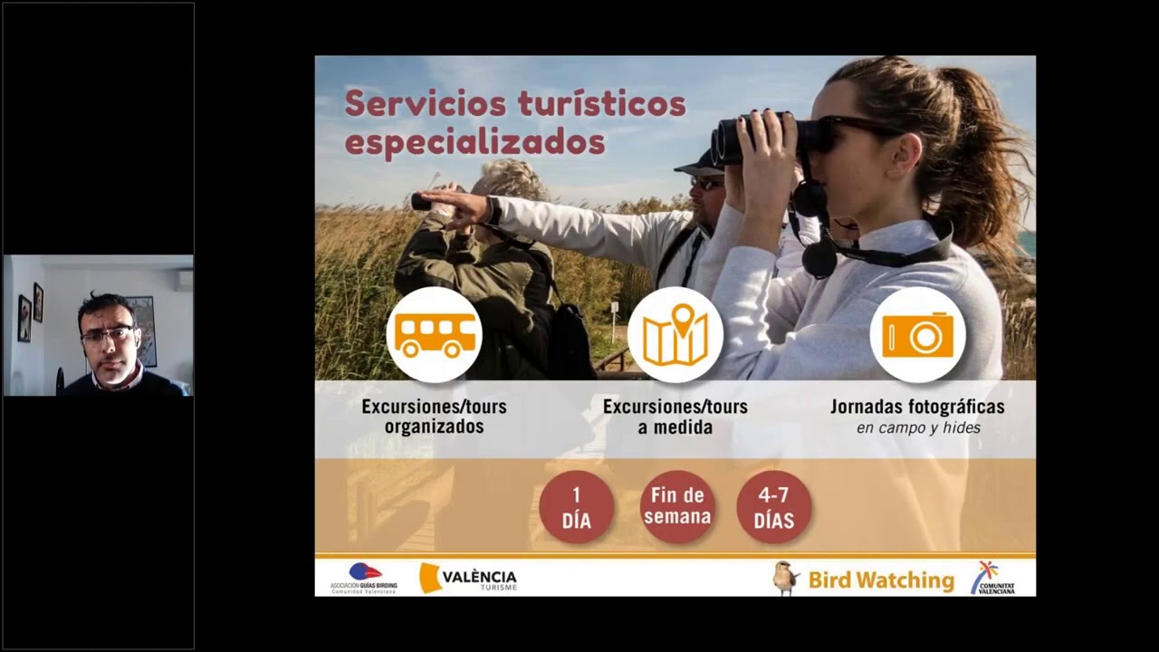 Birdwatching o turismo ornitológico en la Comunitat Valenciana