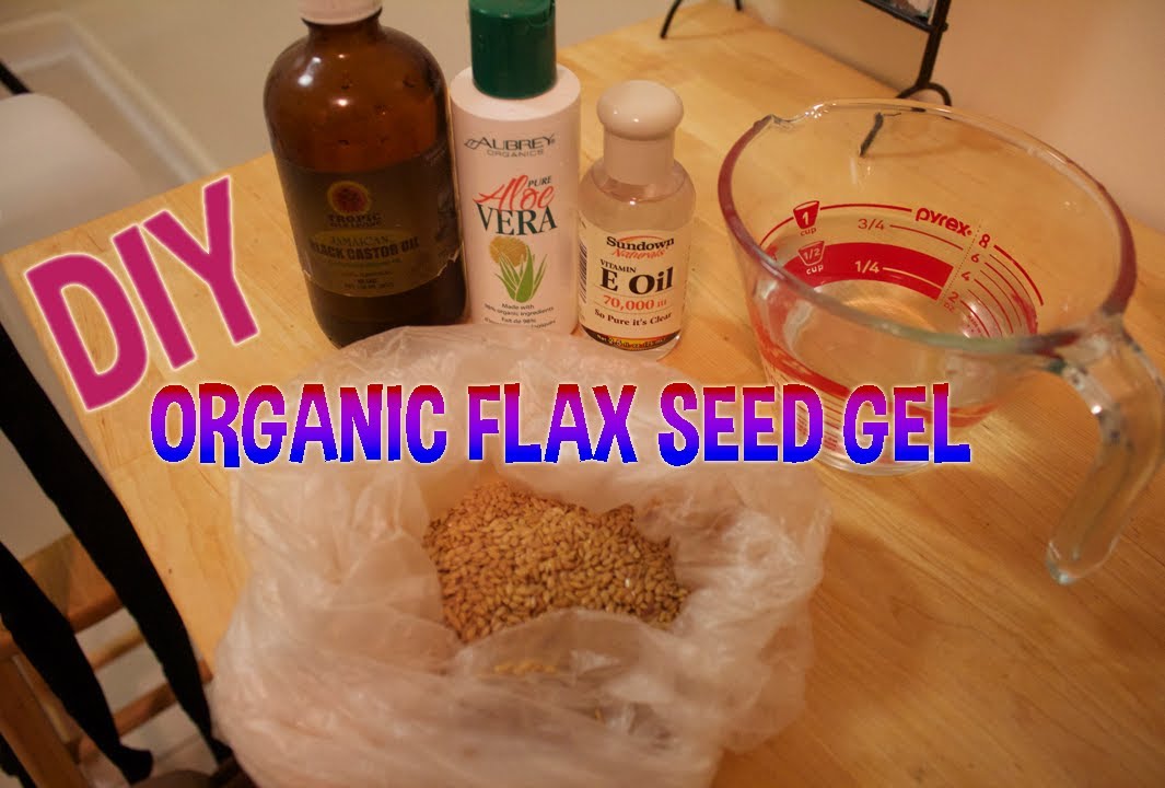 DIY Organic Flax Seed Gel (Alternative To Hair Gel)