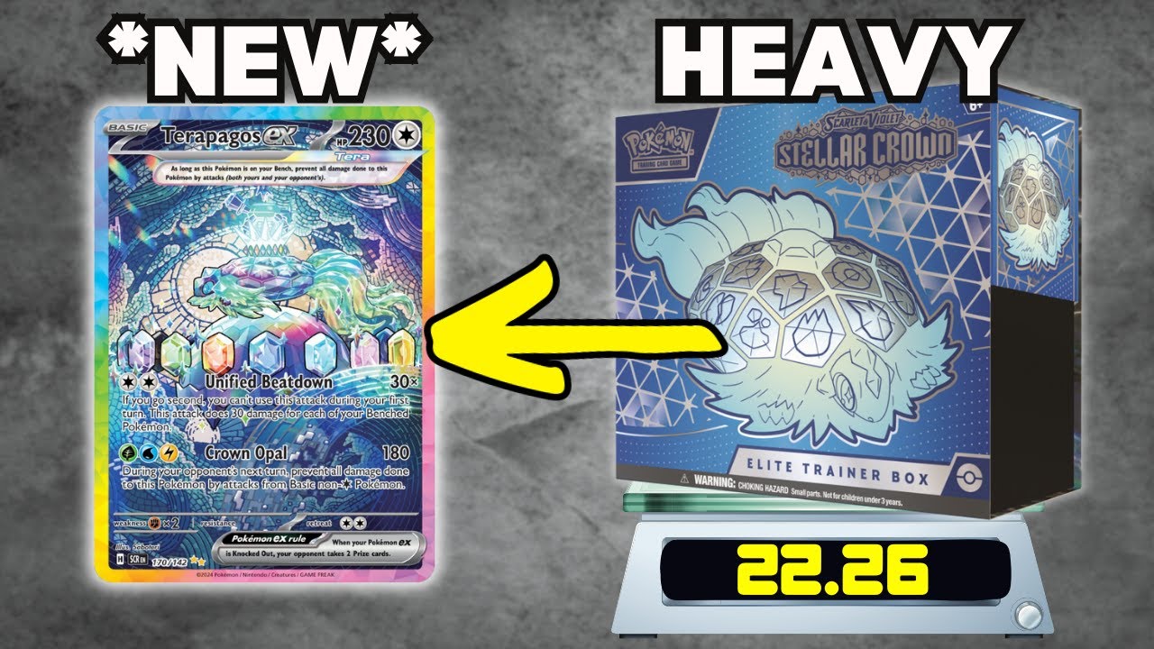 I Weighed Stellar Crown Booster Packs