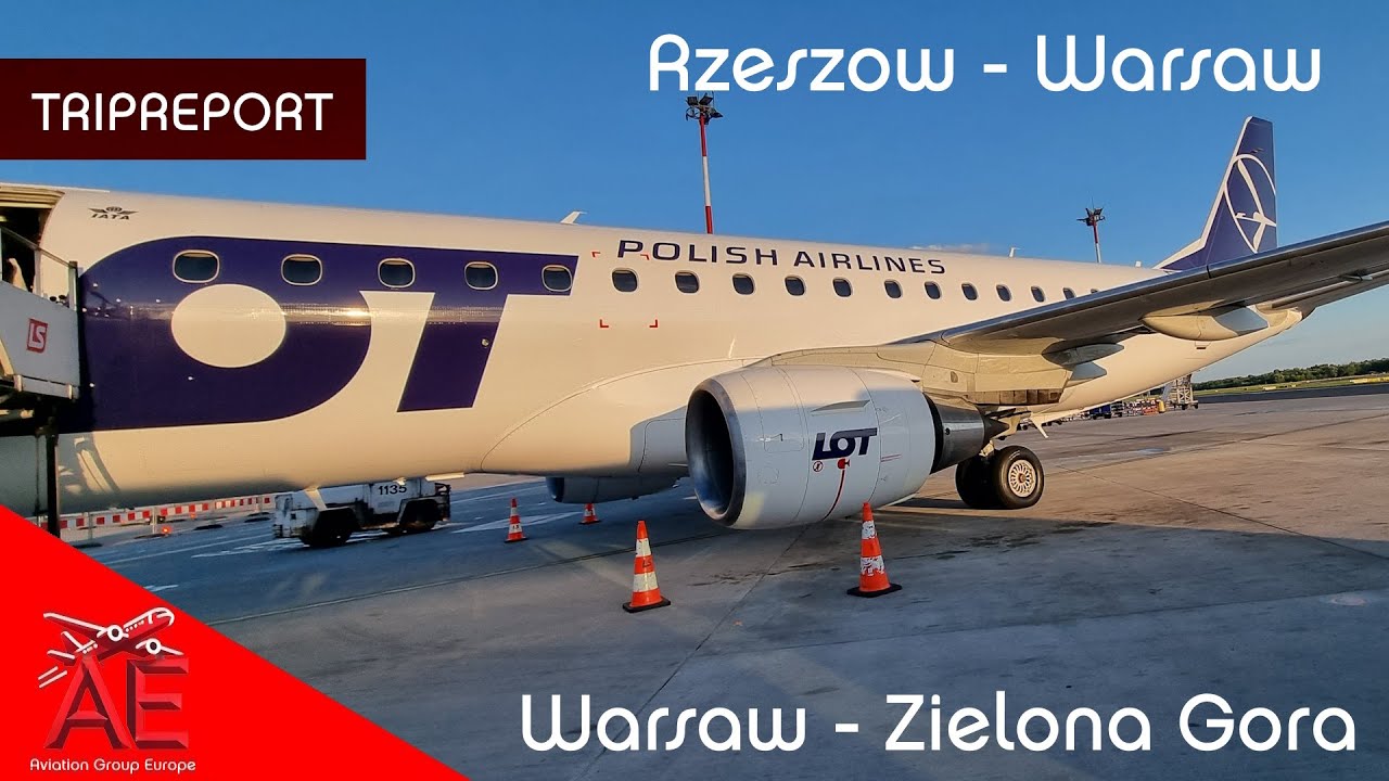 TRIPREPORT 4K | LOT Polish Airlines | Rzeszow - Warsaw - Zielona Gora | 29.05.2025