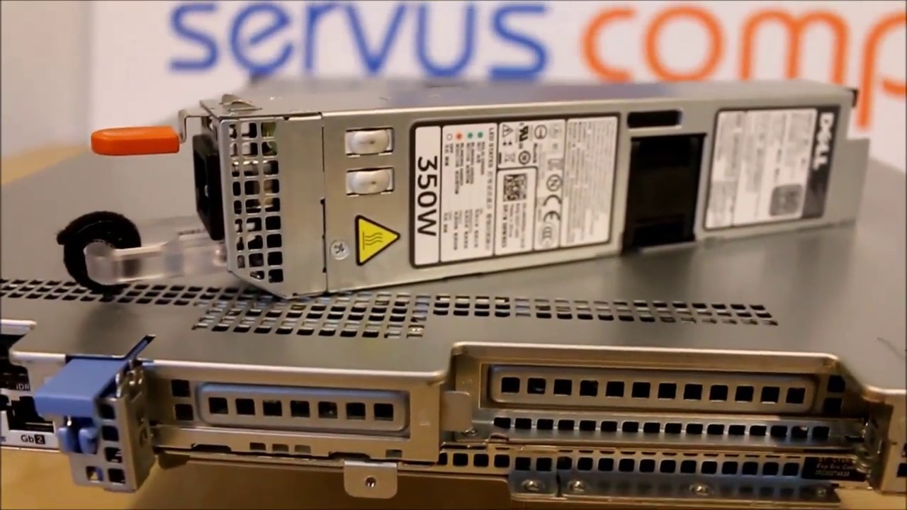 Dell PowerEdge R330 serwer w obudowie RACK 1U Servus Comp