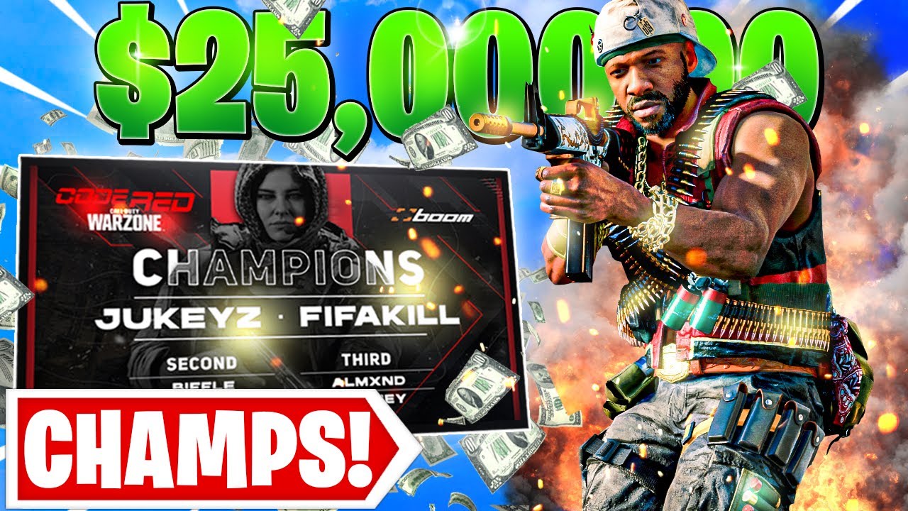 HOW WE WON $25K IN THE CODE RED TOURNAMENT 😮 W/ FIFAKILL (Cold War Warzone)