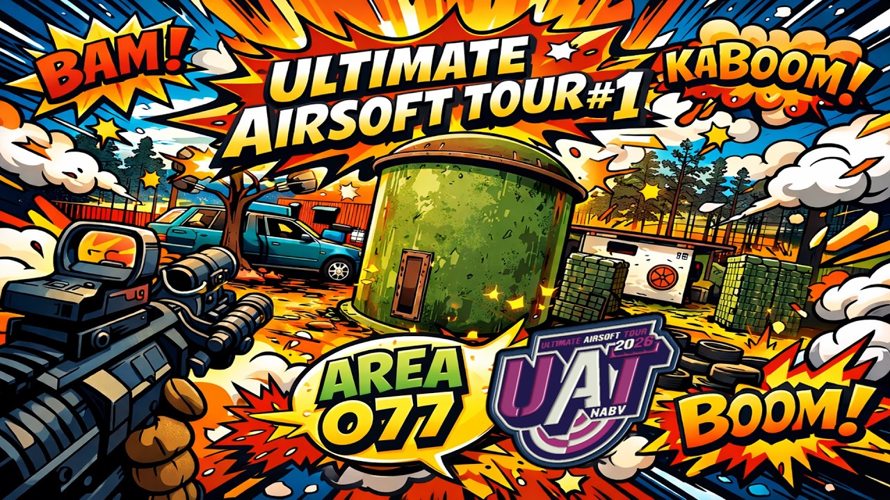 Ultimate Airsoft Tour - Area077! #airsoft #airsoftcqb #airsoftvideos
