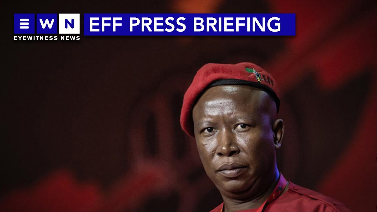 LIVE: EFF press briefing