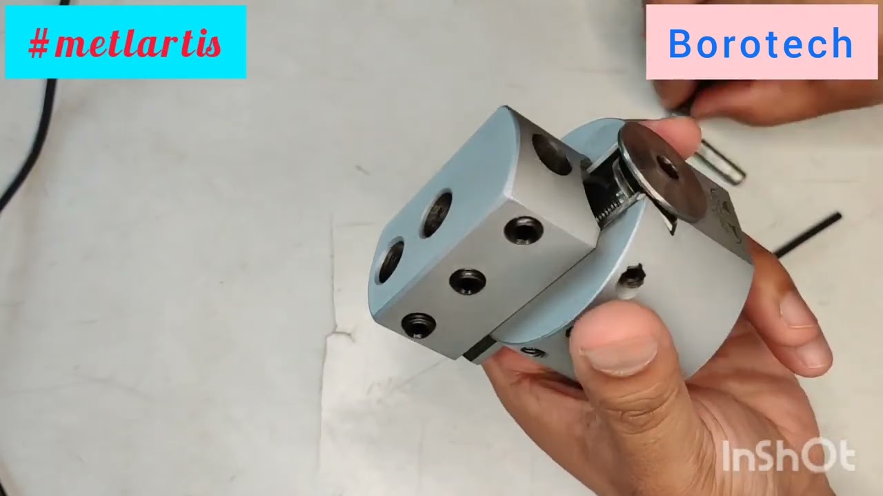 Micro Boring Head checking for backlash